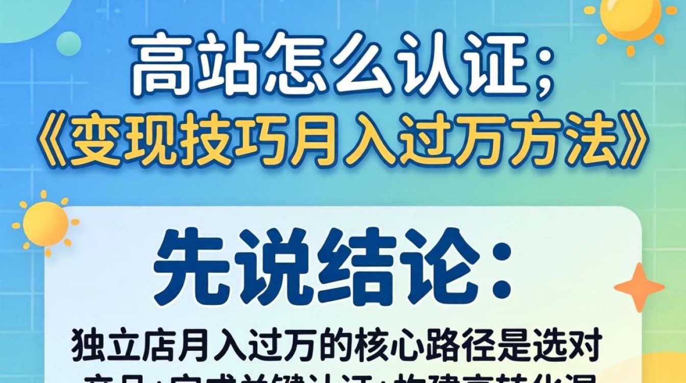 独立站认证后如何变现月入过万
