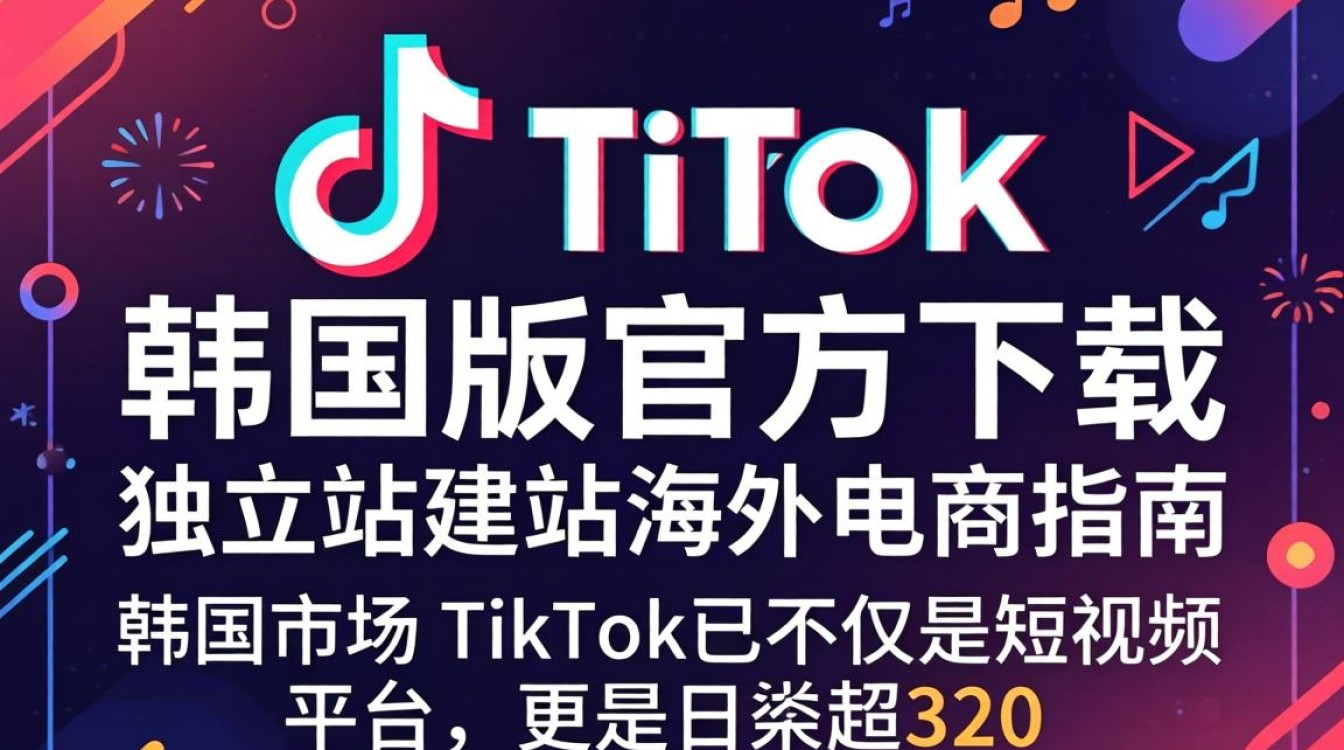 TikTok韩国版怎么下载?海外独立站建站做电商指南 TikTok韩国版怎么下载