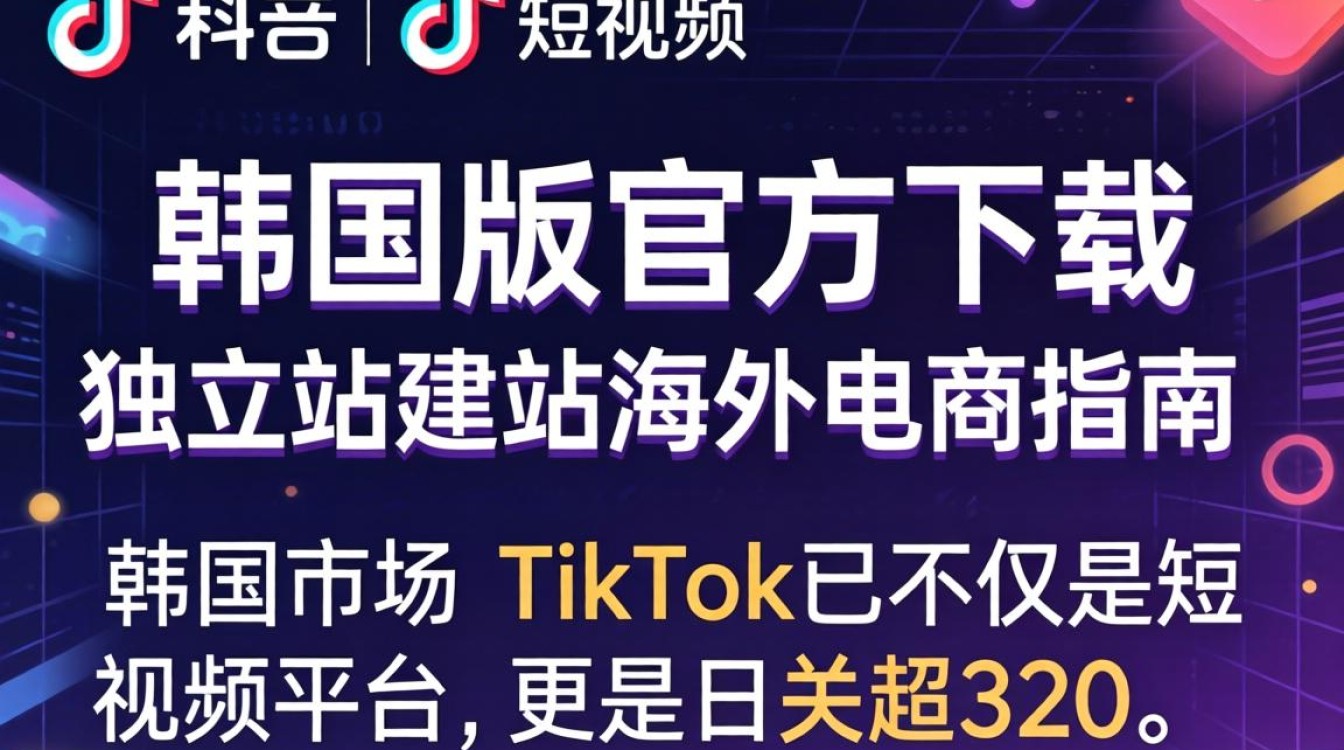 TikTok韩国版怎么下载?海外独立站建站做电商指南 TikTok韩国版怎么下载