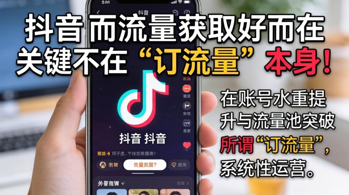 手机抖音怎么订流量?账号权重提升+流量池突破技巧 手机抖音怎么订流量