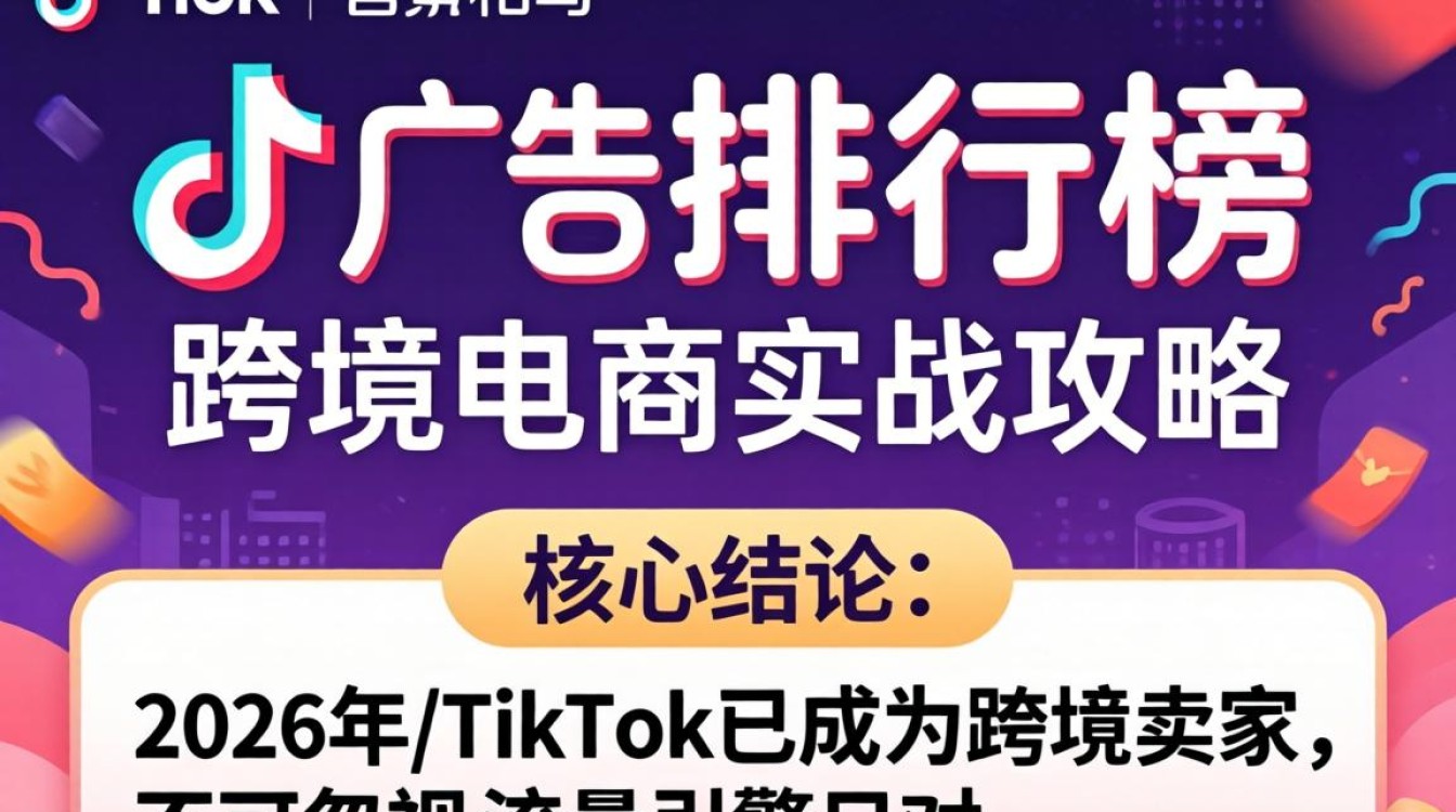 TikTok广告排行榜怎么查?跨境电商TikTok广告投放实战攻略 跨境电商TikTok广告投放实战攻略