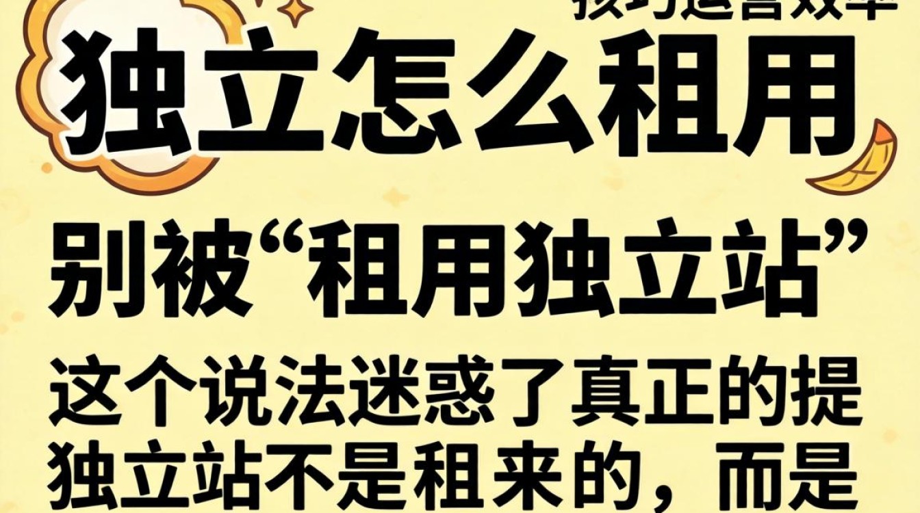 独立站怎么租用?独立站租用核心技巧提升运营效率 独立站租用核心技巧提升运营效率