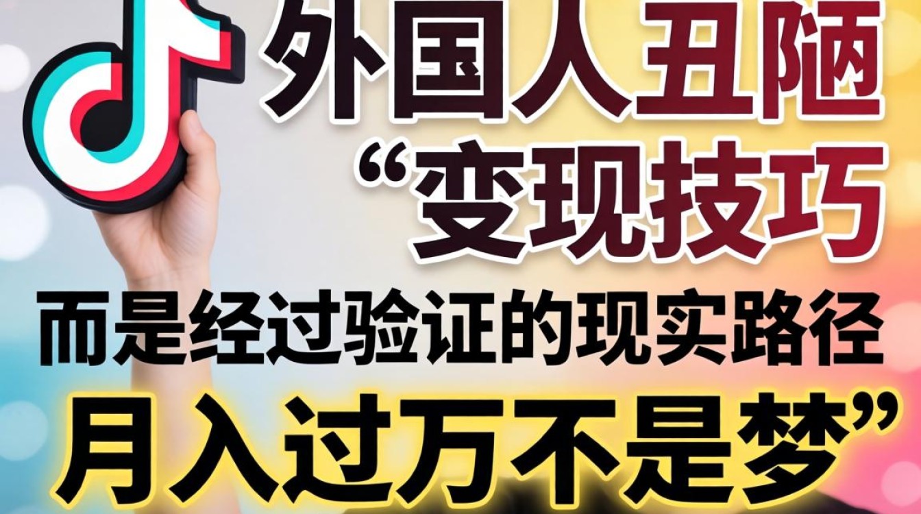 外国人丑陋?TikTok变现技巧月入过万真实可行吗 TikTok变现技巧月入过万真实可行吗