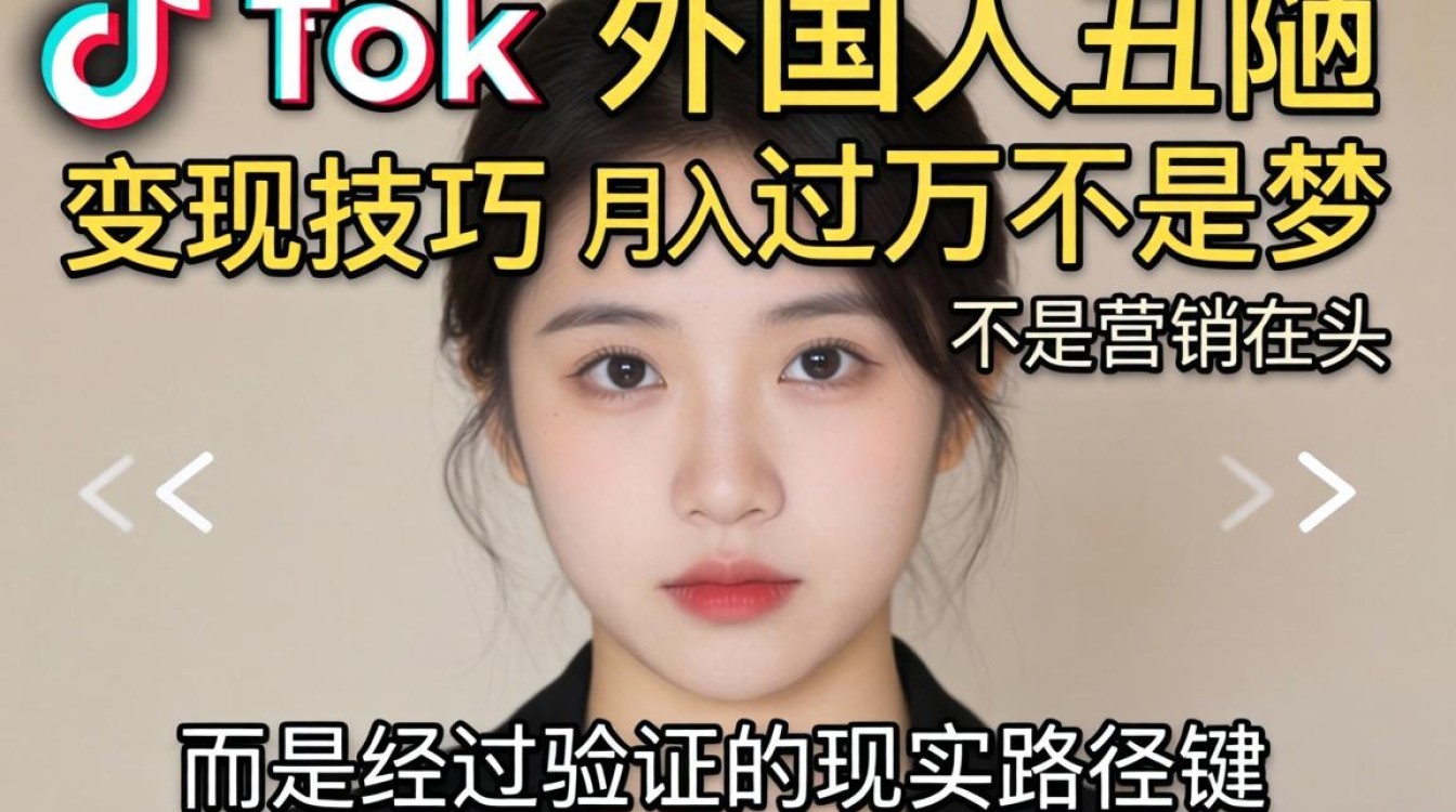 外国人丑陋?TikTok变现技巧月入过万真实可行吗 TikTok变现技巧月入过万真实可行吗