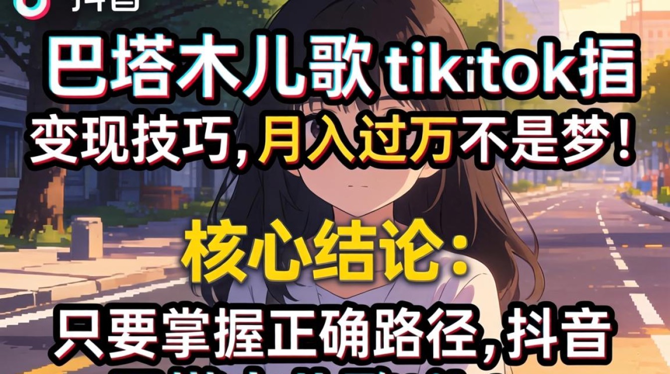 抖音巴塔木儿歌tiktok怎么变现?月入过万的抖音儿歌短视频变现技巧 抖音巴塔木儿歌tiktok怎么变现