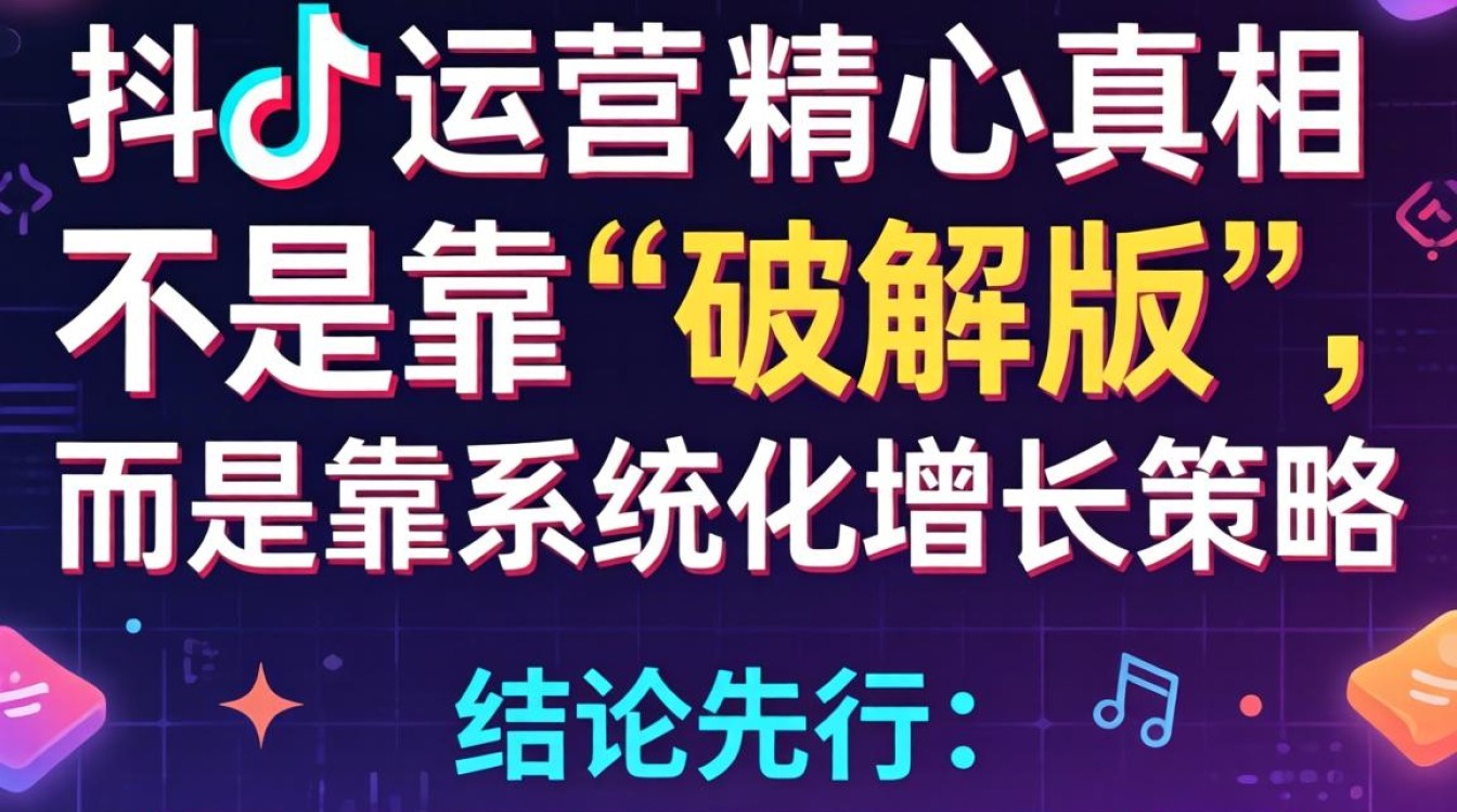 破解版TikTok运营秘籍
