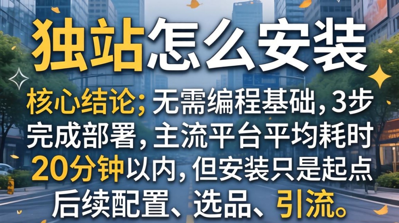 独立站安装步骤与热门推荐