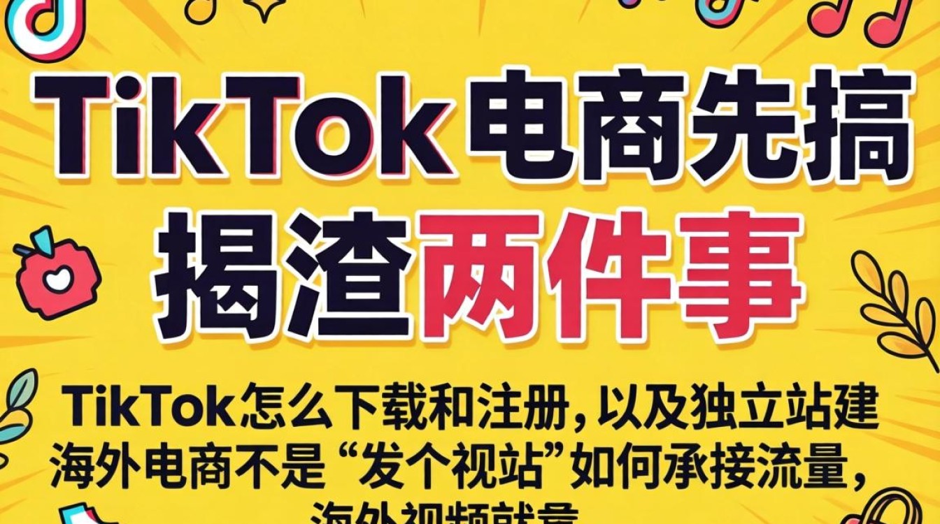 TikTok海外电商独立站建站全流程指南