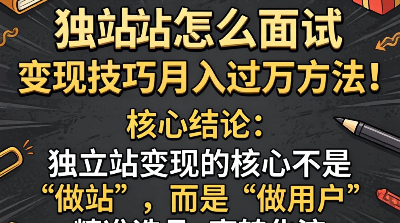独立站怎么面试?独立站变现技巧月入过万方法 独立站变现技巧月入过万方法