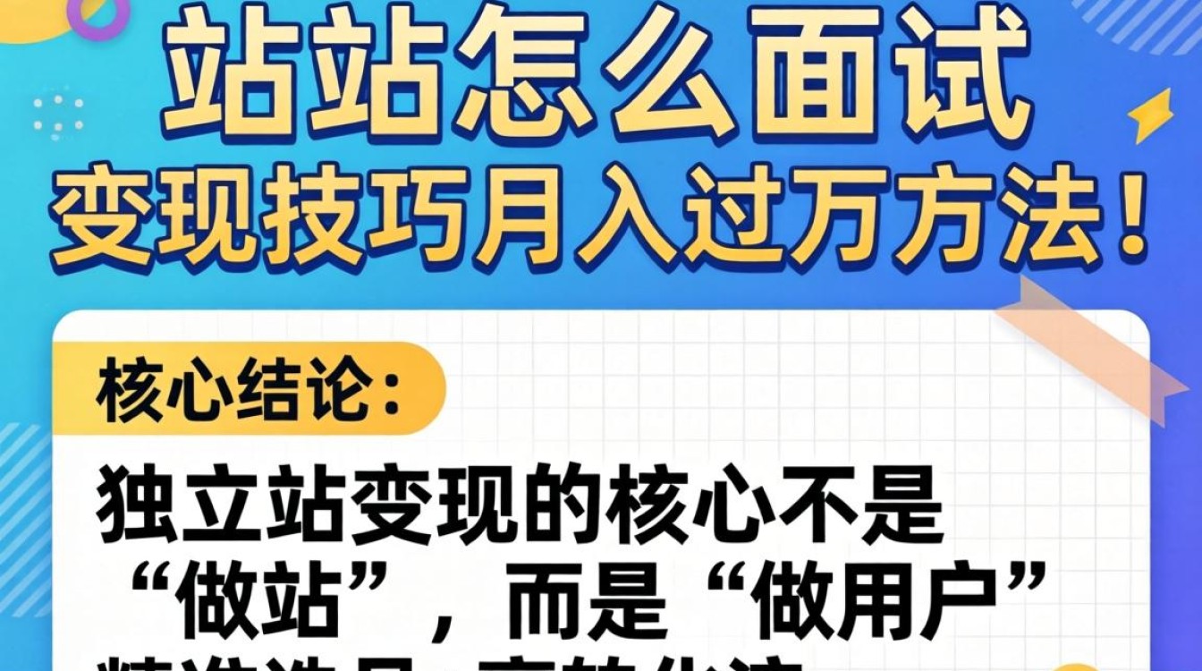 独立站怎么面试?独立站变现技巧月入过万方法 独立站变现技巧月入过万方法