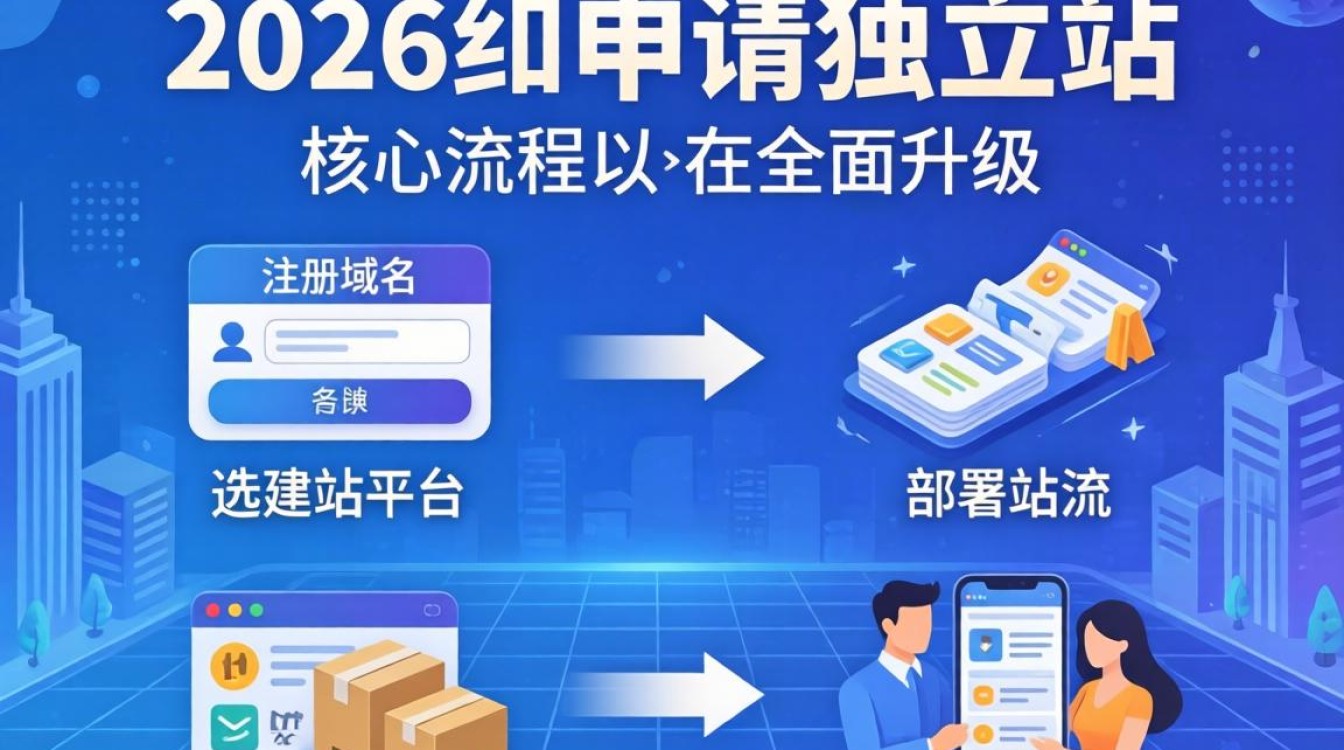 怎么申请独立站?2026最新教程全网首发,独立站建站流程步骤详解 2026最新教程全网首发