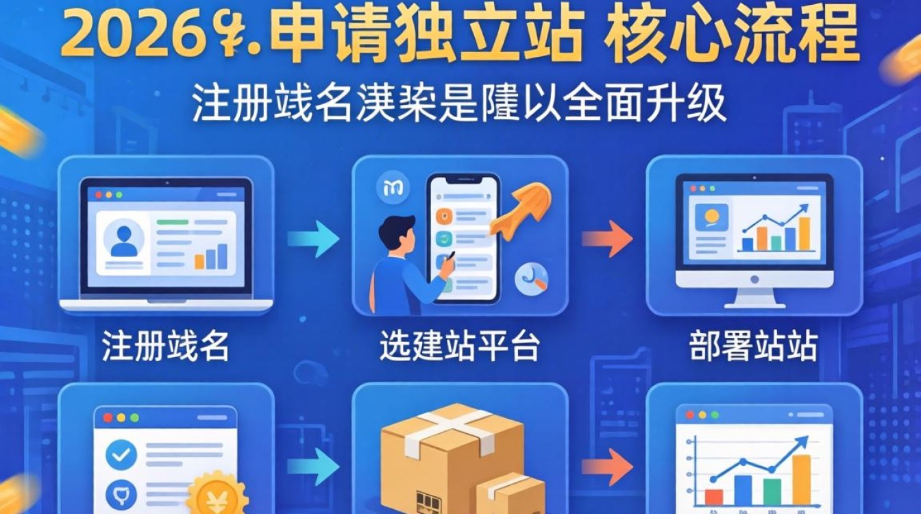 怎么申请独立站?2026最新教程全网首发,独立站建站流程步骤详解 2026最新教程全网首发