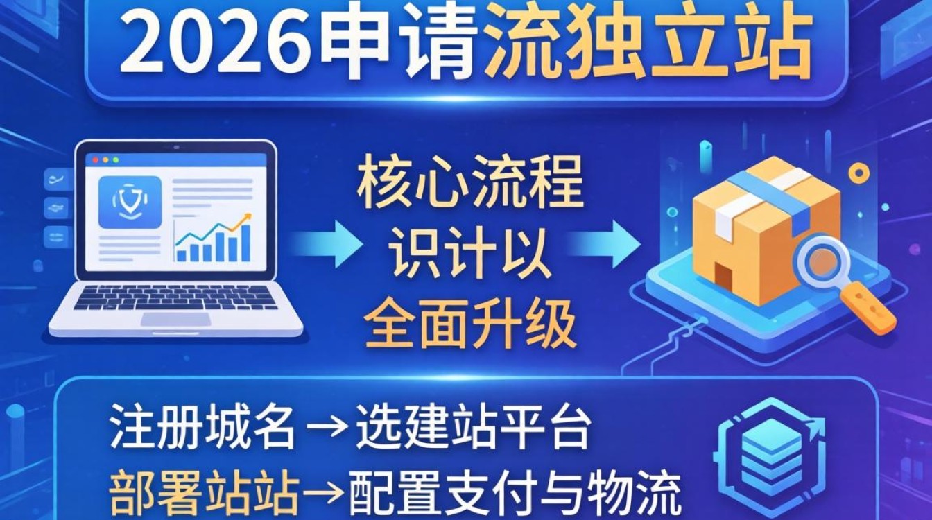 怎么申请独立站?2026最新教程全网首发,独立站建站流程步骤详解 2026最新教程全网首发