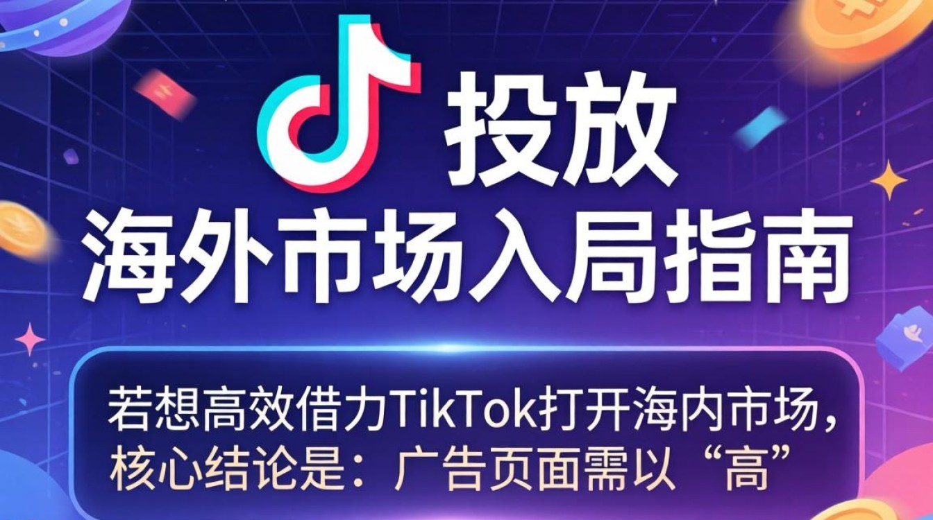 TikTok广告页面如何投放?海外入局指南 TikTok广告页面如何投放
