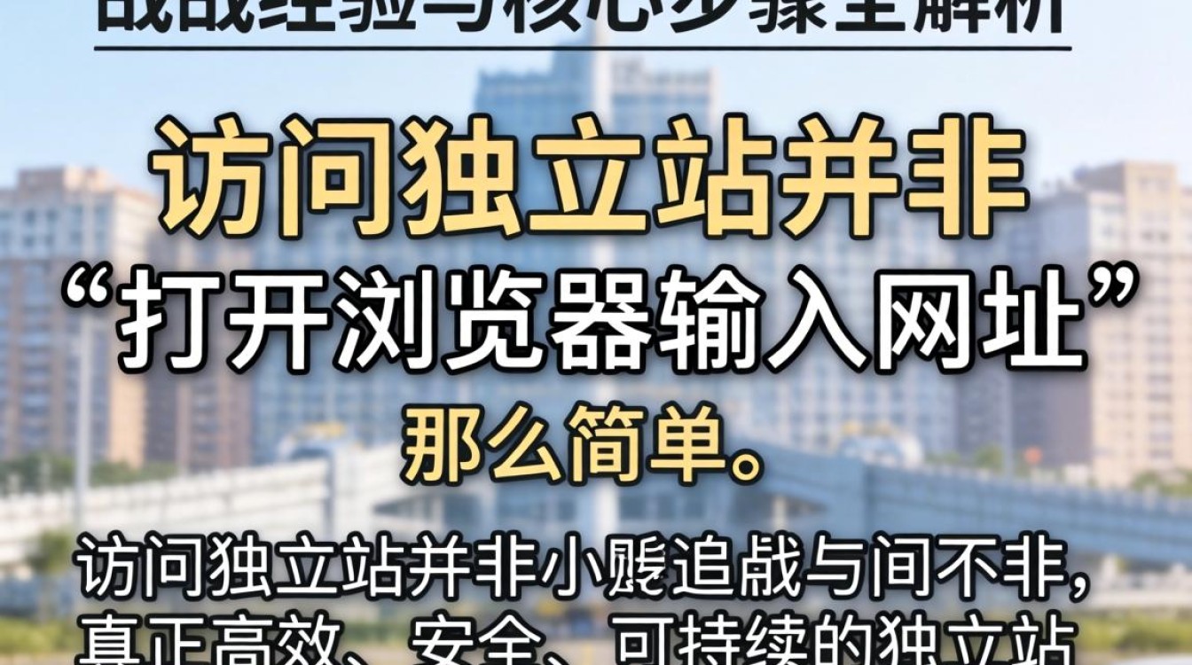 独立站访问方法与实操干货