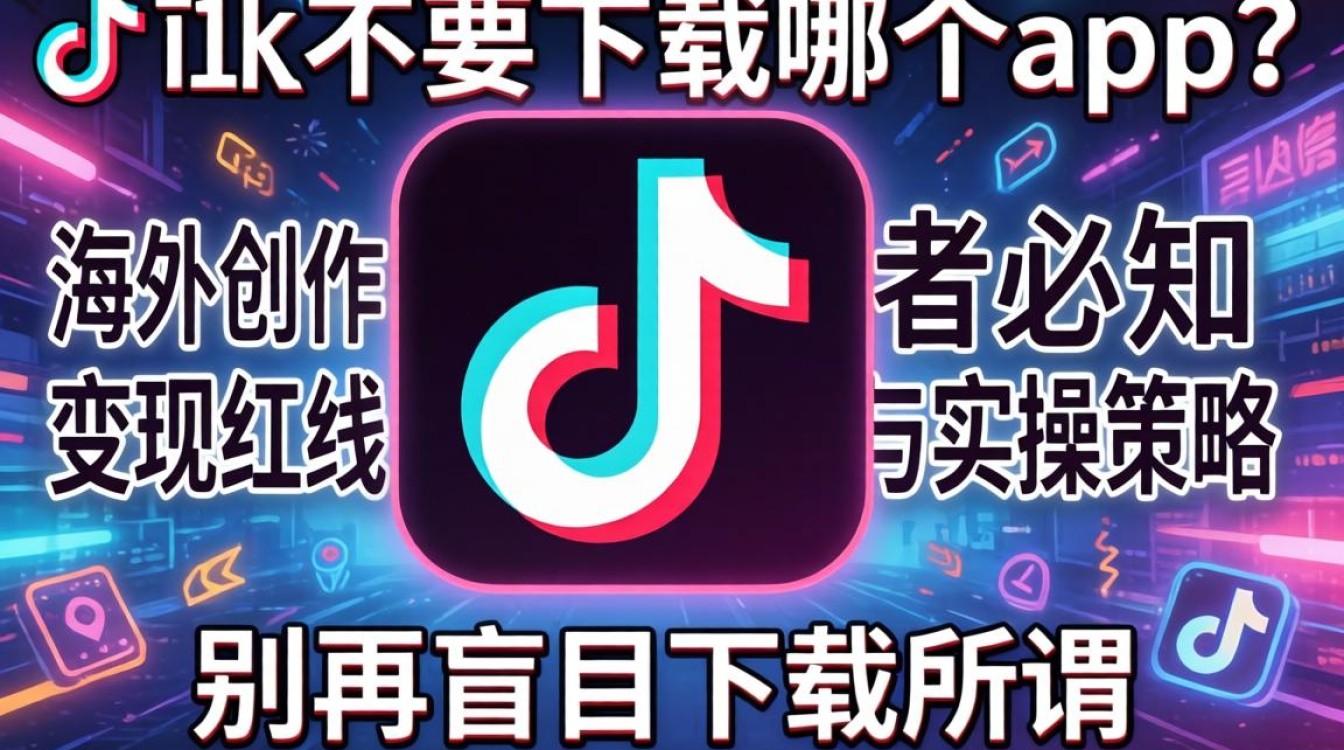 TikTok不要下载哪个app?海外市场变现技巧有哪些? TikTok不要下载哪个app