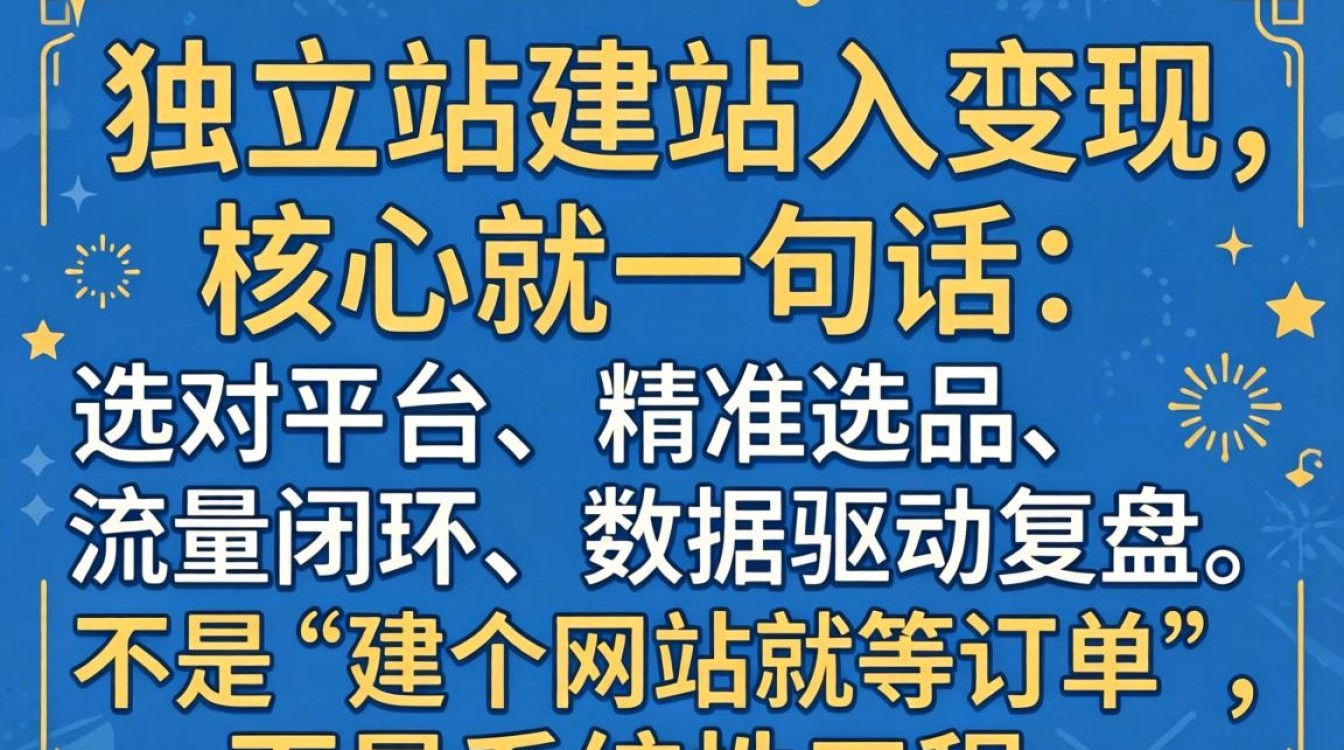 独立站建站变现攻略完整版分享