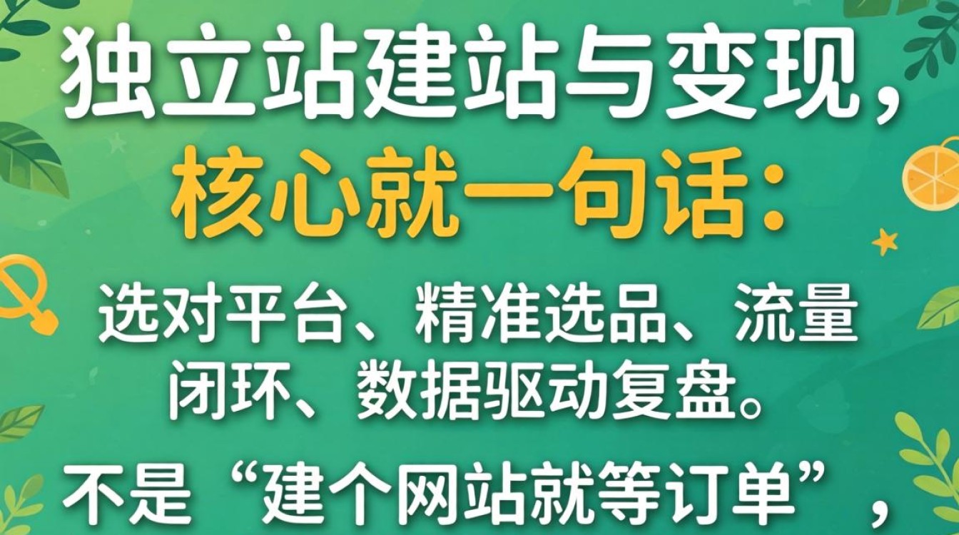 独立站建站变现攻略完整版分享