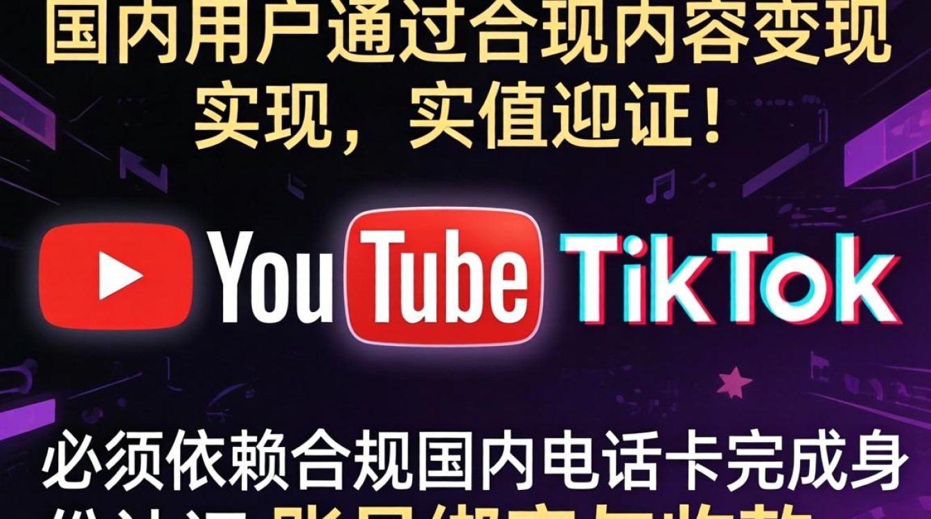 国内如何用YouTube电话卡TikTok变现