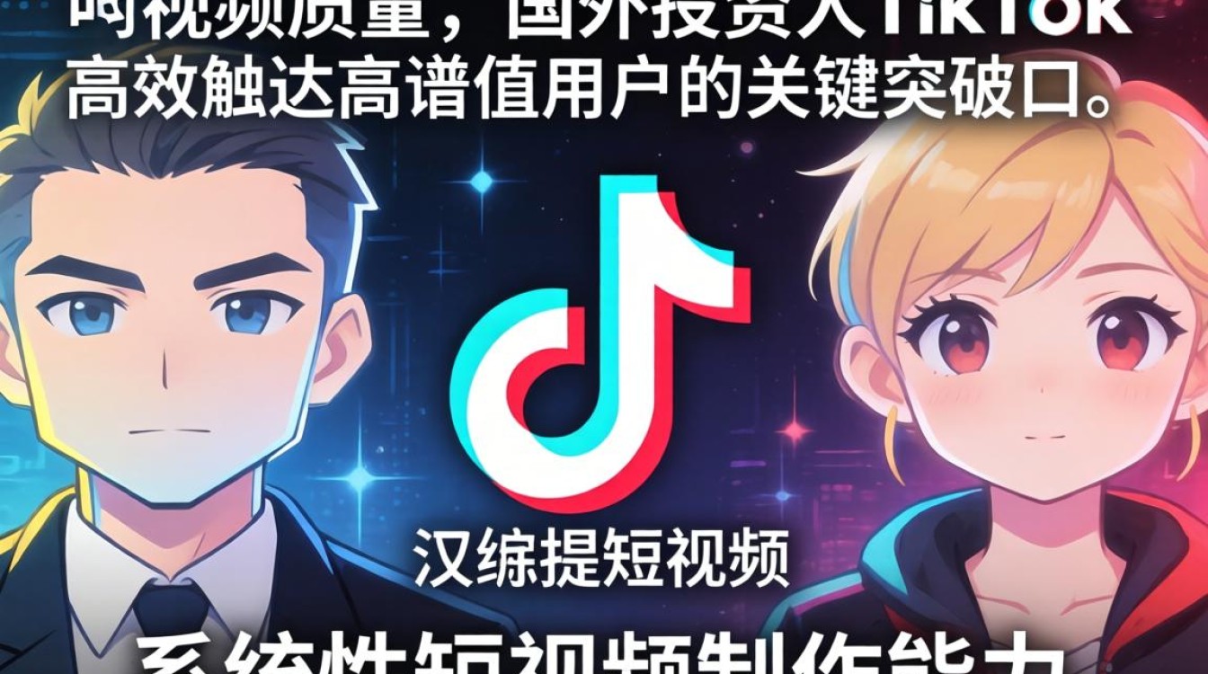 国外投资人如何通过TIKTOK短视频制作提升视频质量