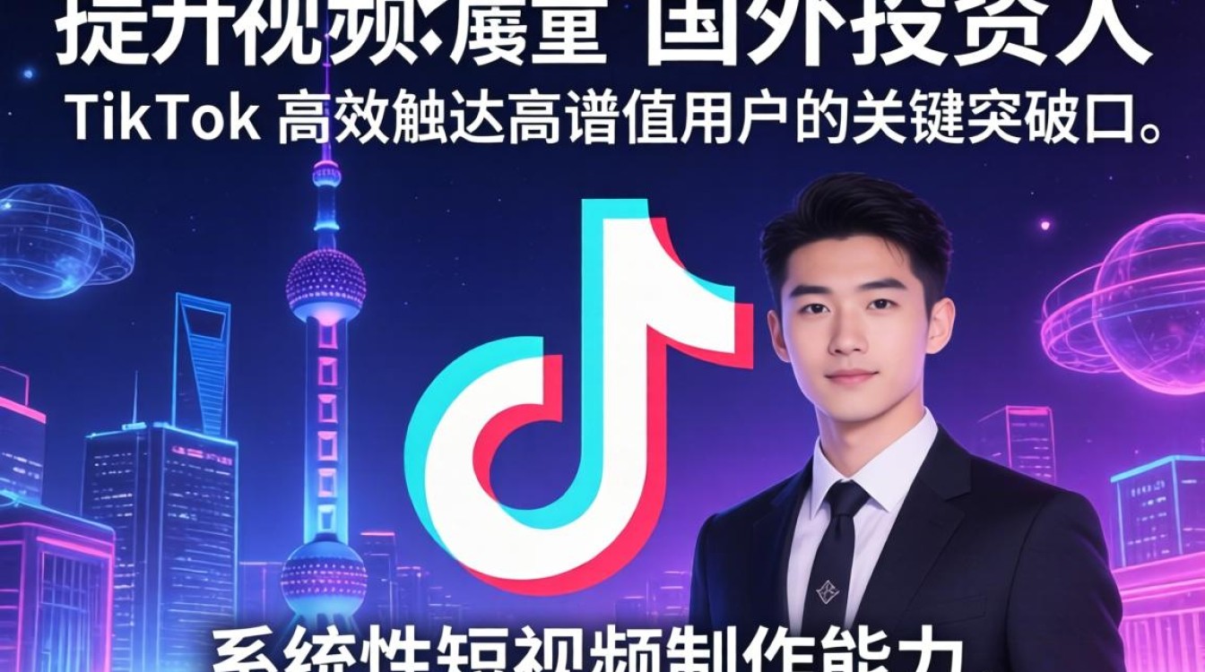 国外投资人如何通过TIKTOK短视频制作提升视频质量
