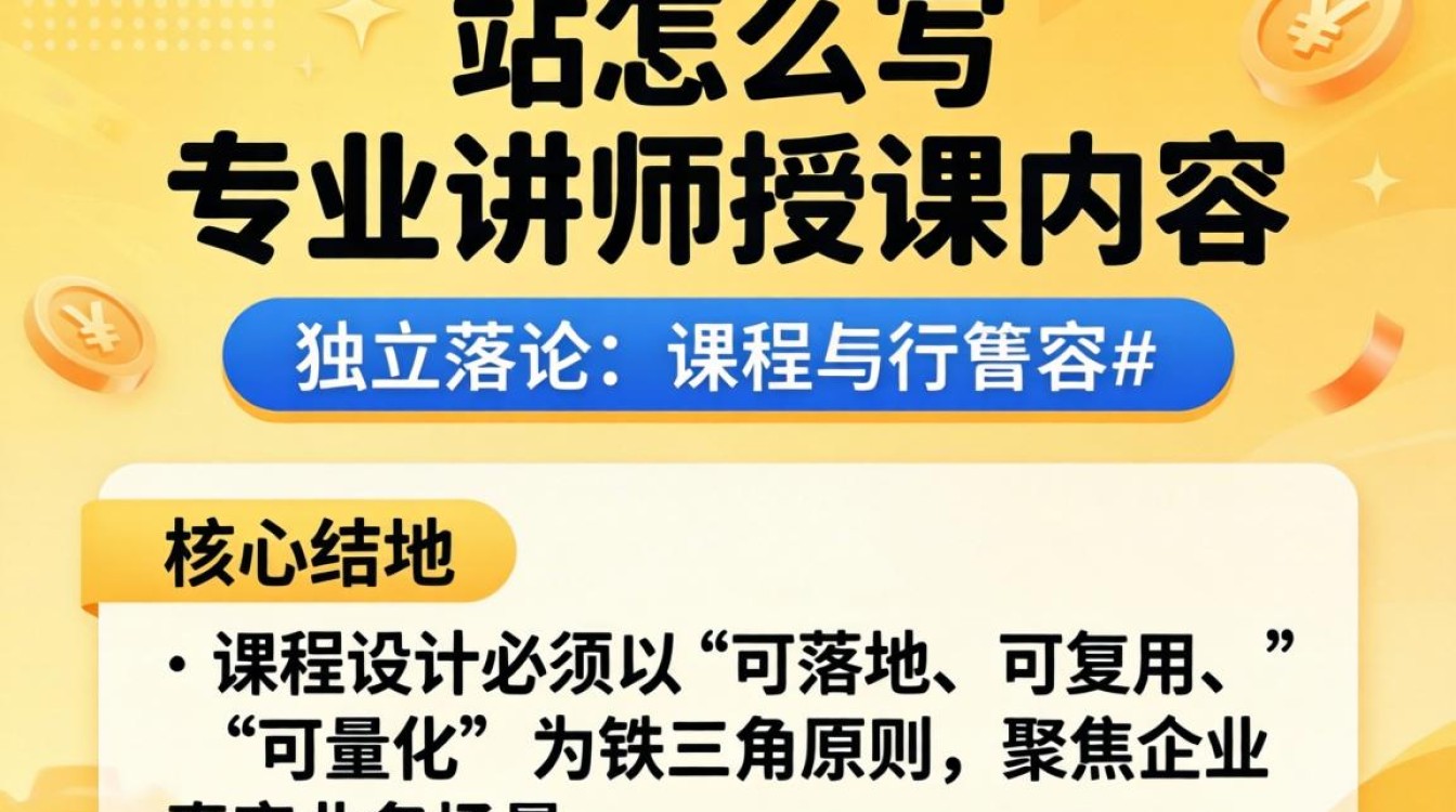 专业讲师授课内容怎么设计