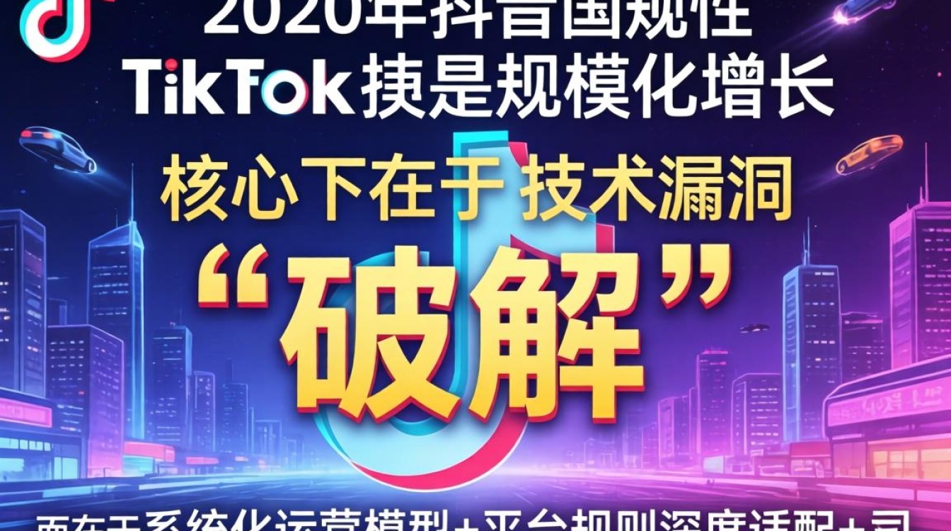 抖音TikTok破解2020怎么操作