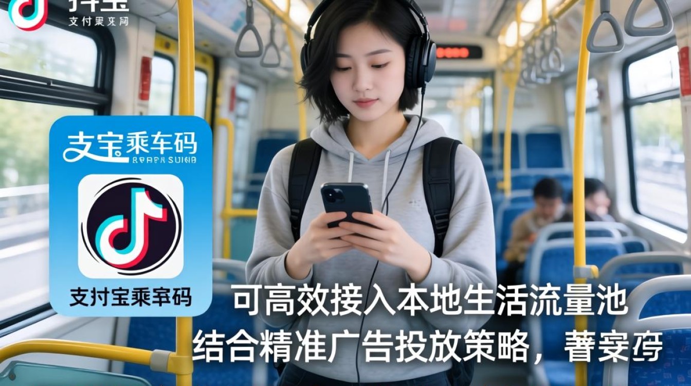 抖音开通支付宝公交降低获客成本广告投放