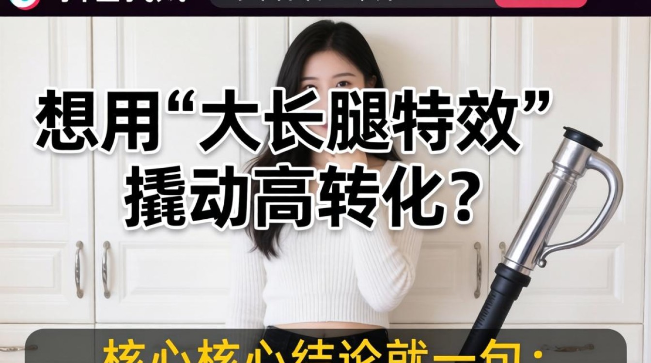 抖音怎么找大长腿特效?大长腿特效带货话术与转化技巧 大长腿特效带货话术与转化技巧