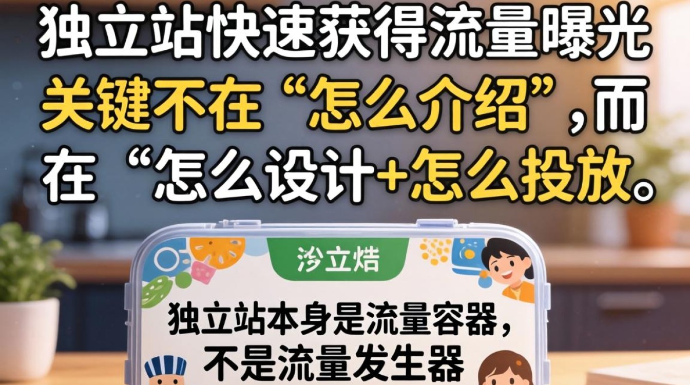 怎么介绍独立站才能快速获得流量曝光