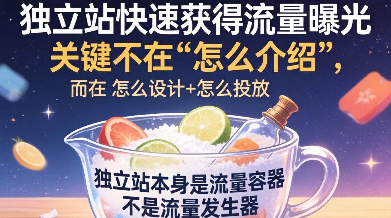 怎么介绍独立站才能快速获得流量曝光