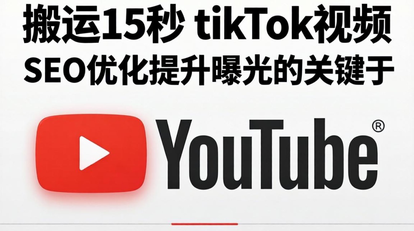 YouTube搬运15秒TikTok视频如何SEO优化提升曝光