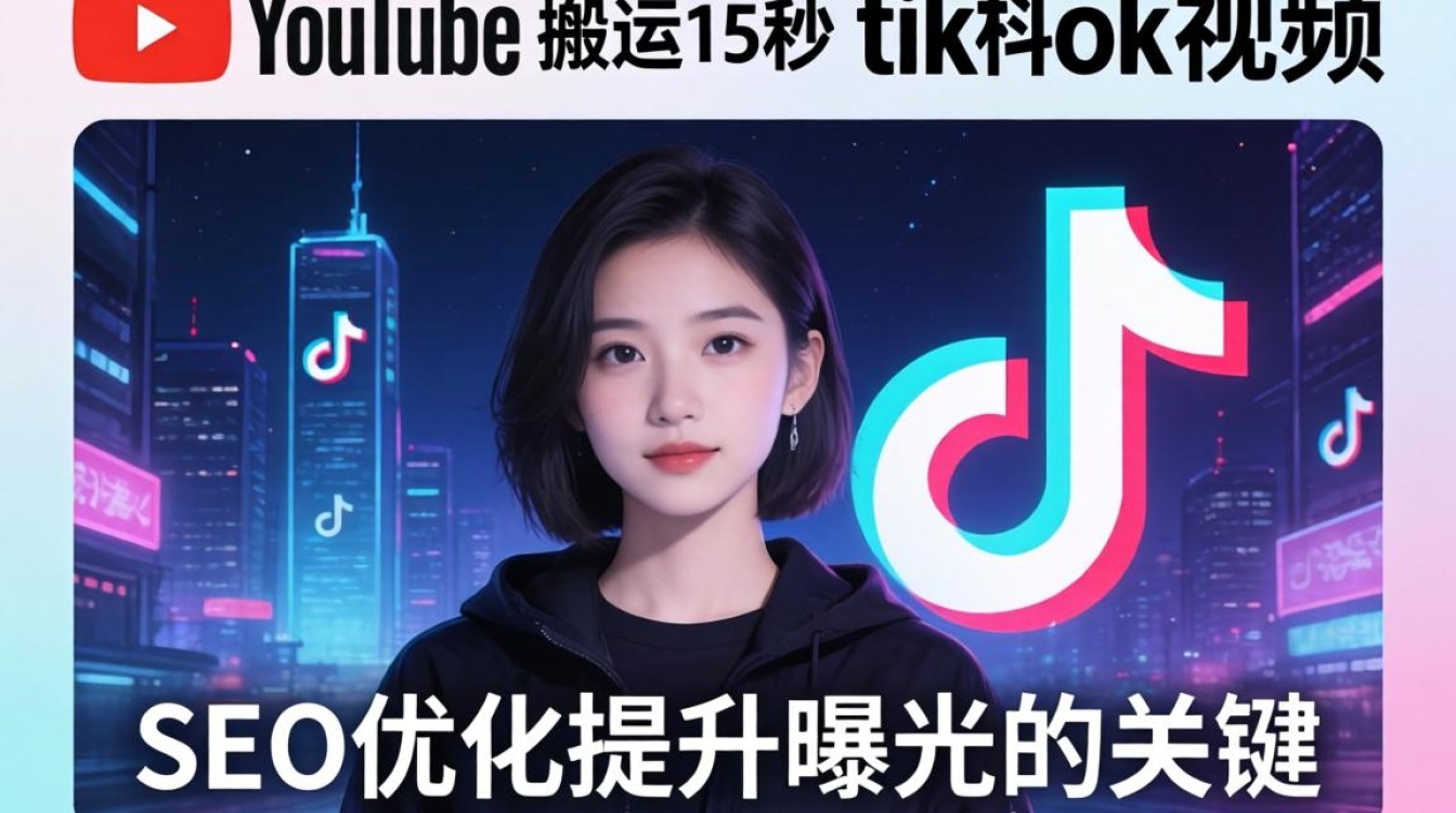 YouTube搬运15秒TikTok视频如何SEO优化提升曝光