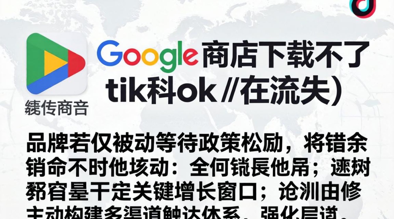 TikTok谷歌商店下载失败扩大品牌营销影响力