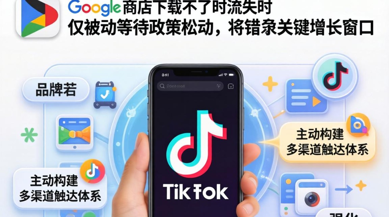 TikTok谷歌商店下载失败扩大品牌营销影响力