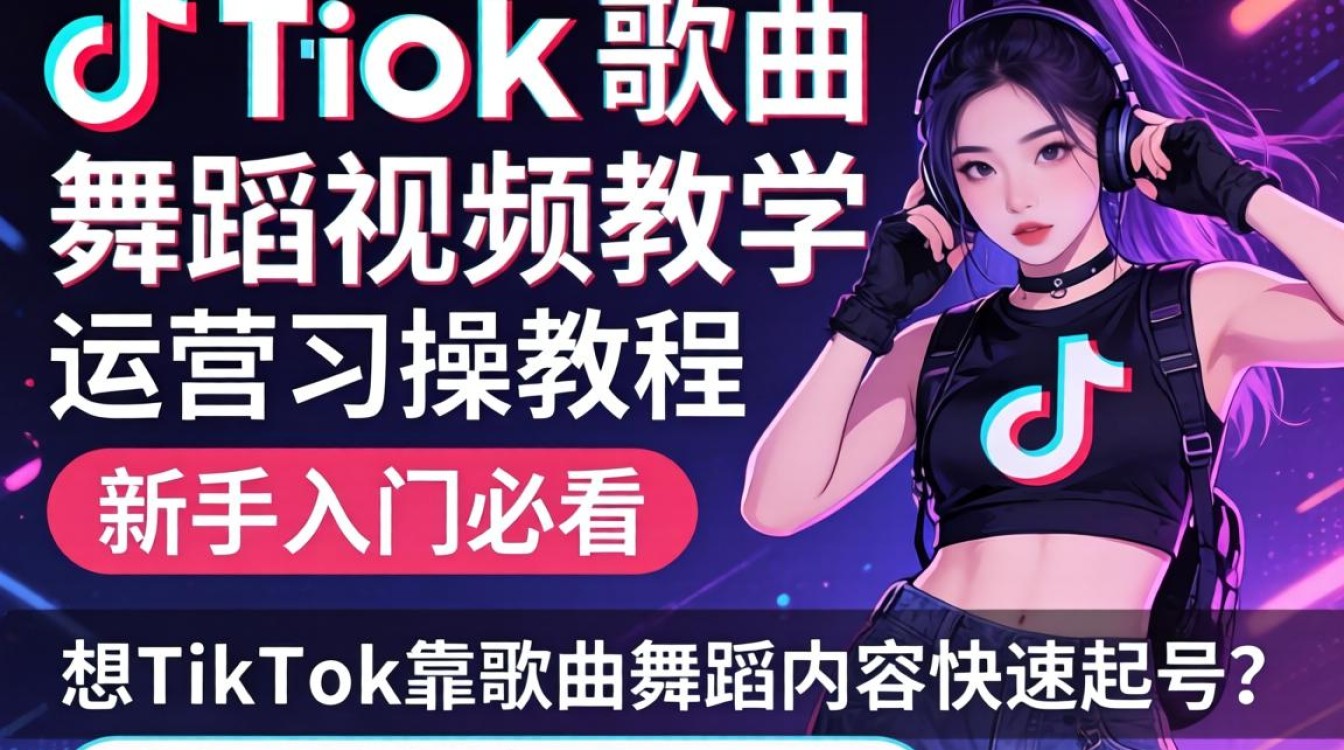 TikTok歌曲舞蹈视频怎么教学?新手入门必看运营实操教程 TikTok歌曲舞蹈视频怎么教学