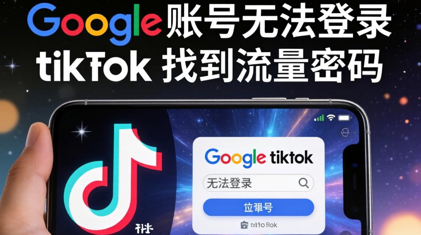 Google账号无法登录TikTok怎么办?Google账号登录TikTok失败流量密码 Google账号登录TikTok失败流量密码