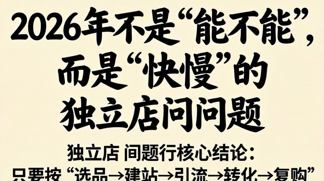 独立站创业从0到1实操教程