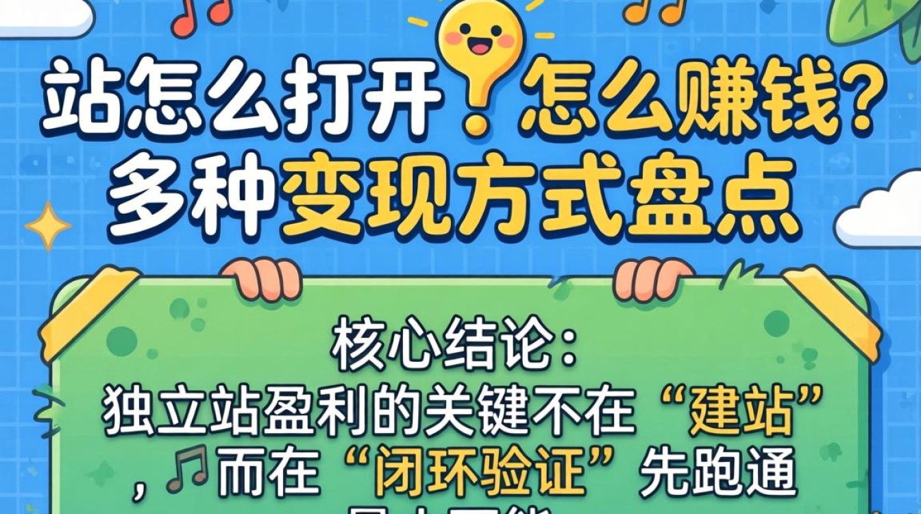 独立站怎么打开怎么赚钱