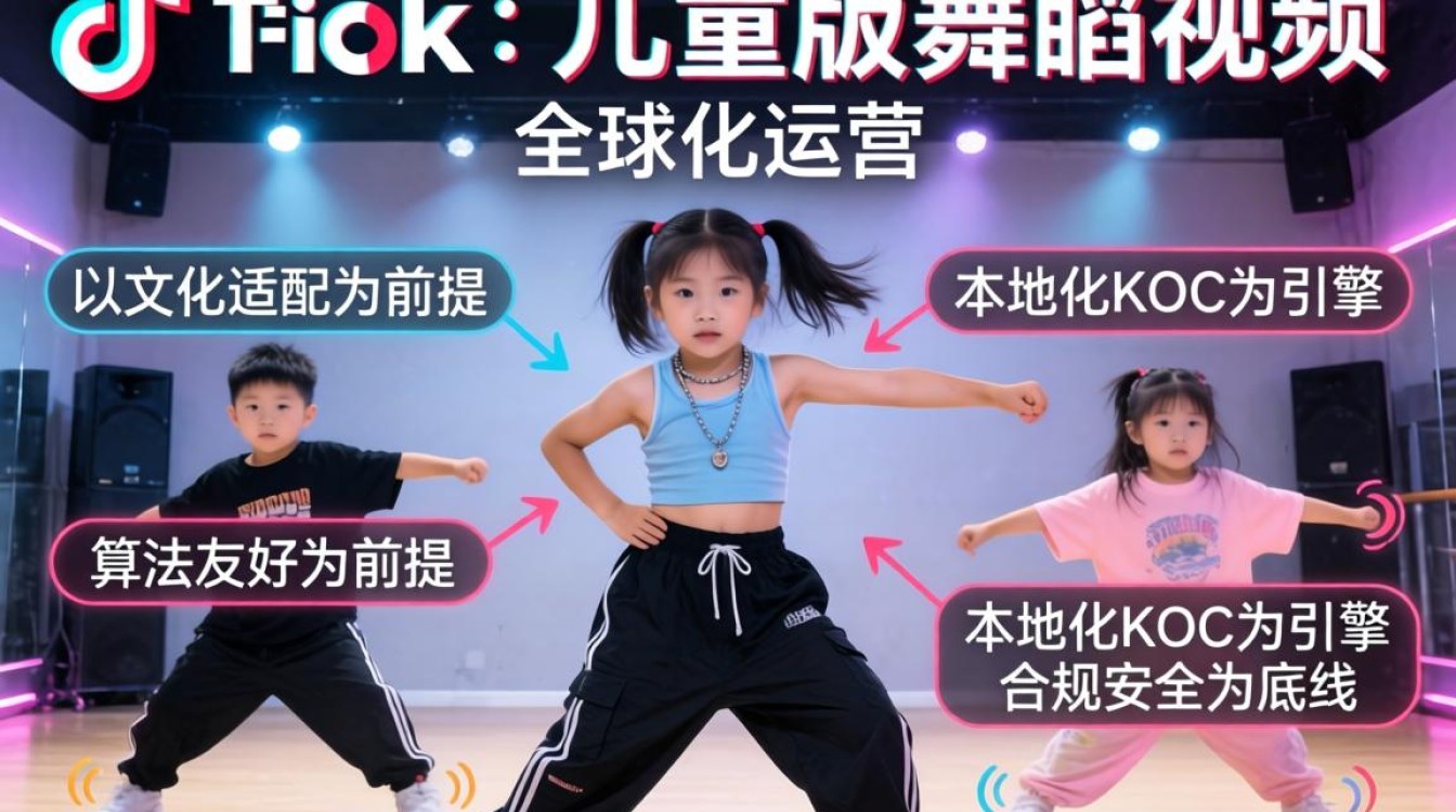 TikTok儿童版舞蹈视频如何全球化运营