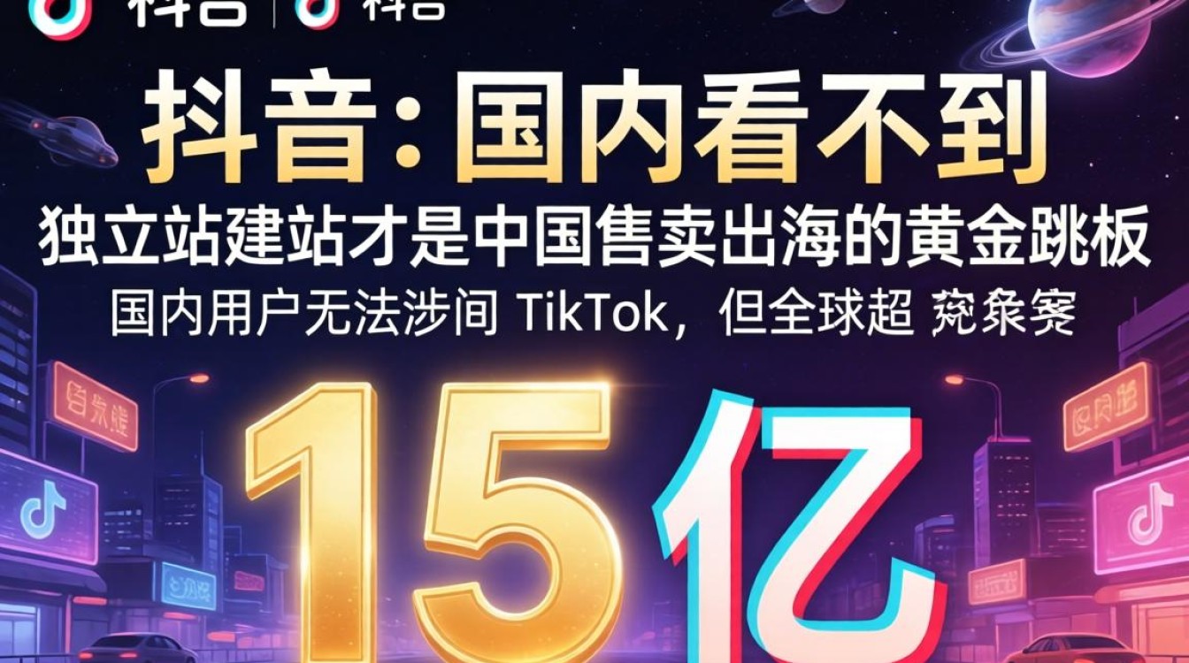 TikTok国内看不到怎么办?海外电商独立站建站全流程指南 TikTok国内看不到怎么办