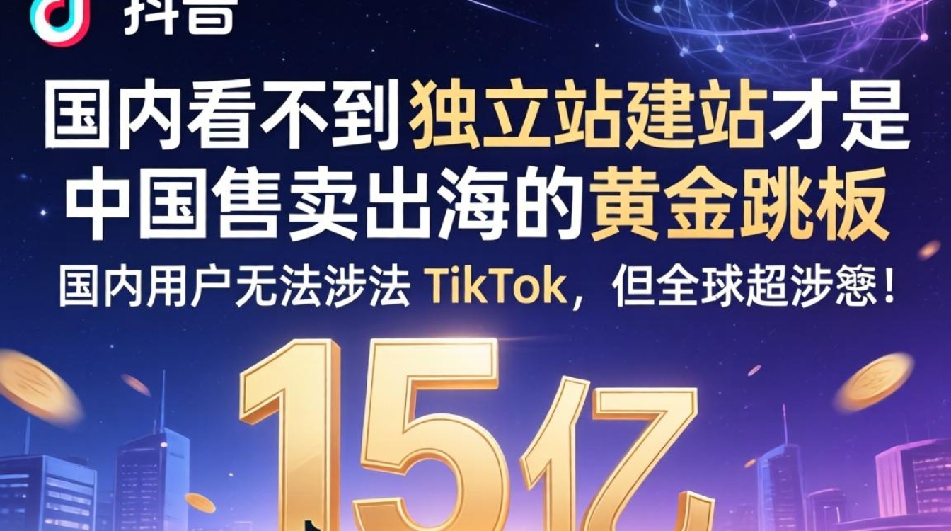 TikTok国内看不到怎么办?海外电商独立站建站全流程指南 TikTok国内看不到怎么办