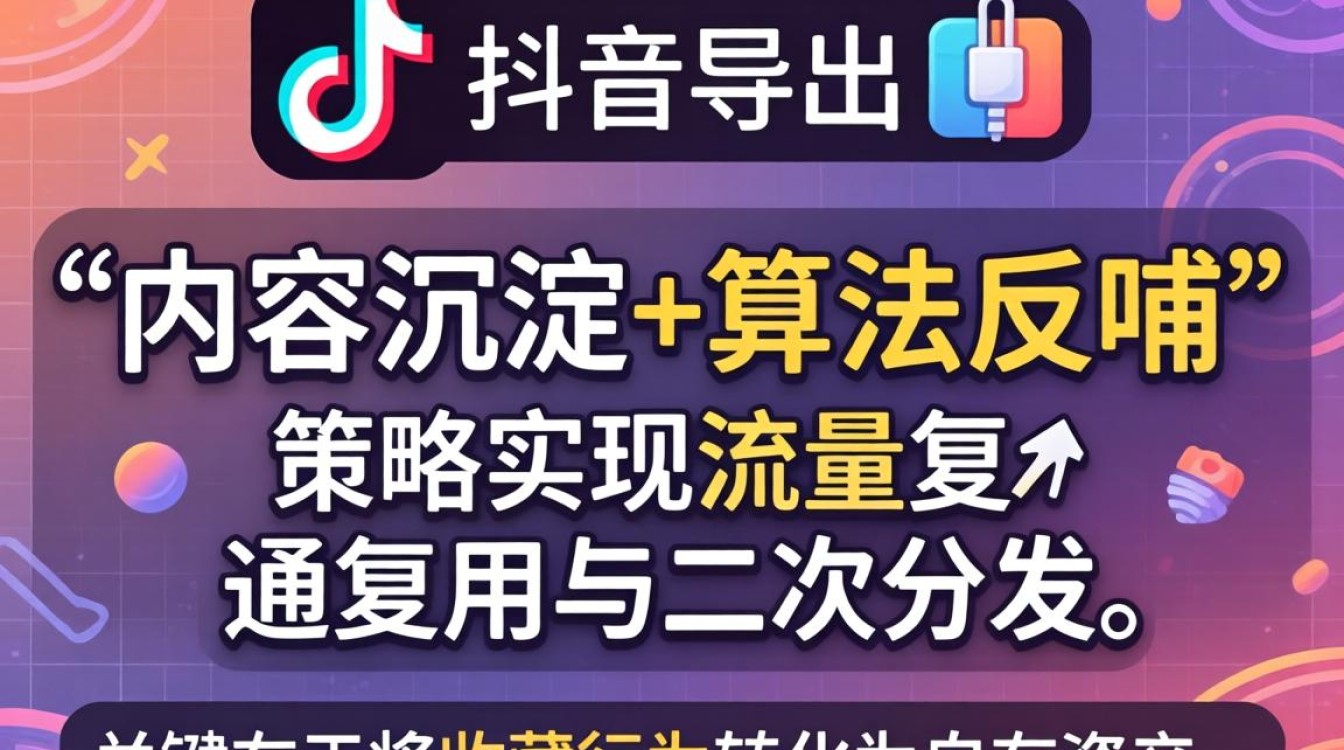 怎么导出来?抖音收藏导出方法、算法推荐与流量获取技巧 算法推荐与流量获取技巧