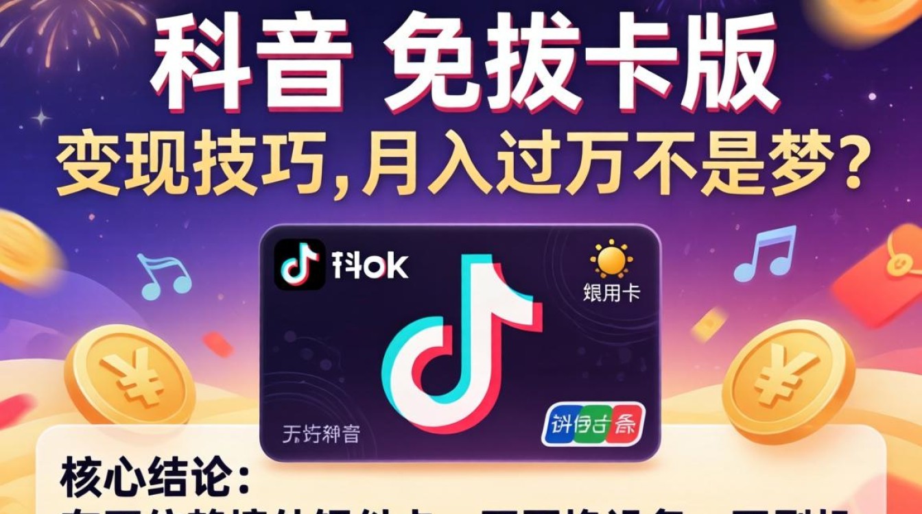 TikTok免拔卡版月入过万实操技巧
