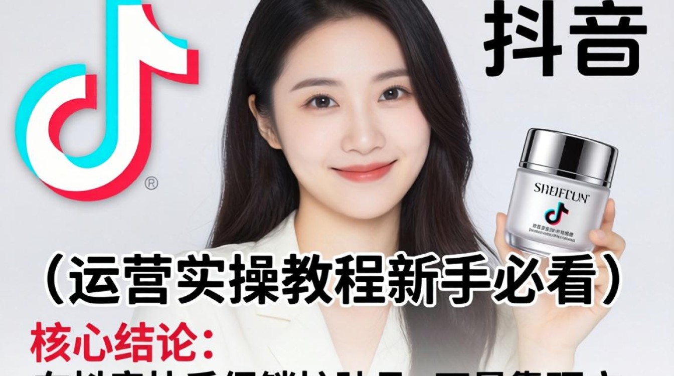 新手如何从0到1运营护肤品短视频带货