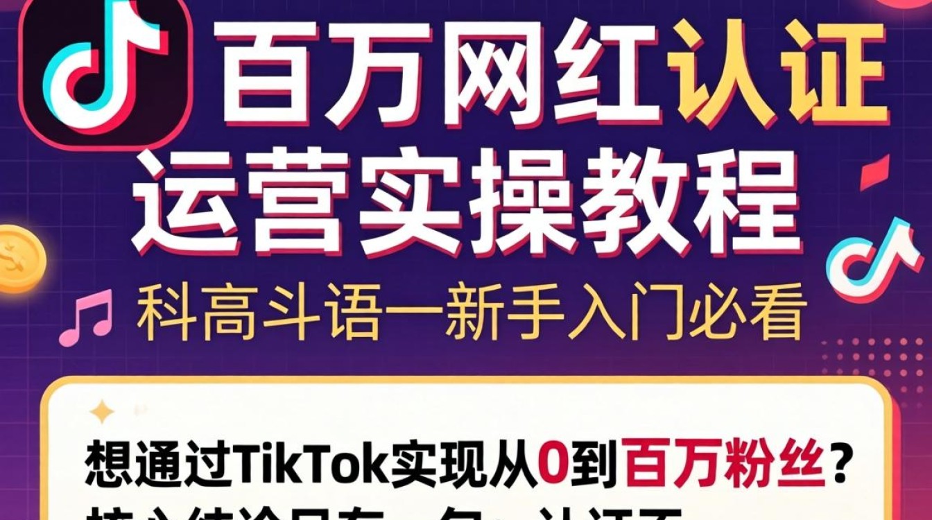 TikTok怎么获得百万网红认证?TikTok百万网红认证流程+新手运营实操教程 TikTok怎么获得百万网红认证