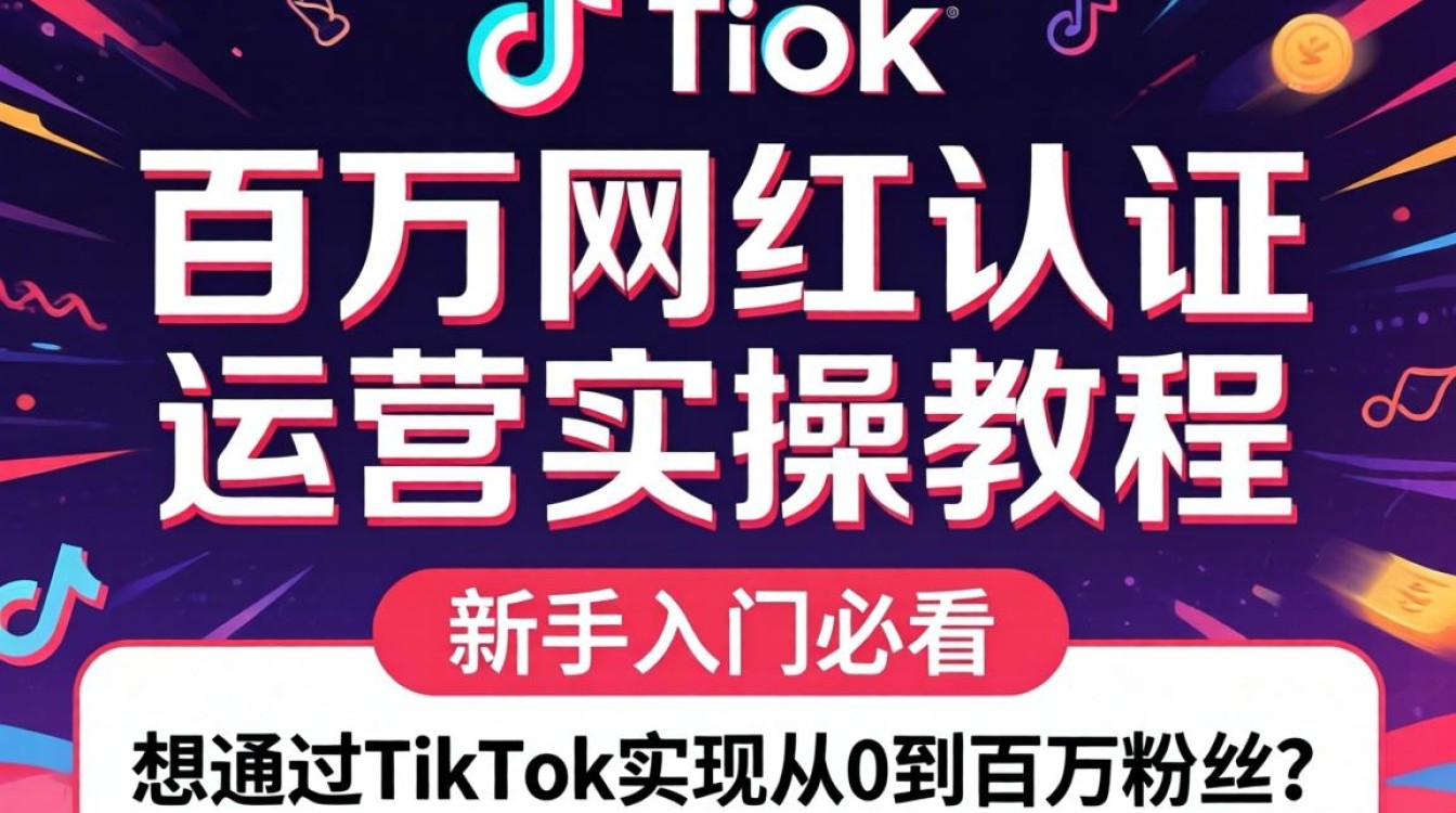 TikTok怎么获得百万网红认证?TikTok百万网红认证流程+新手运营实操教程 TikTok怎么获得百万网红认证