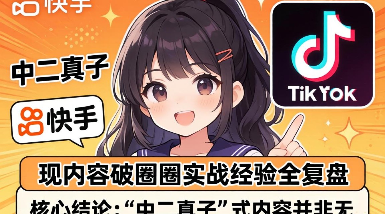 快手中二真子如何从零开始做TikTok内容创作