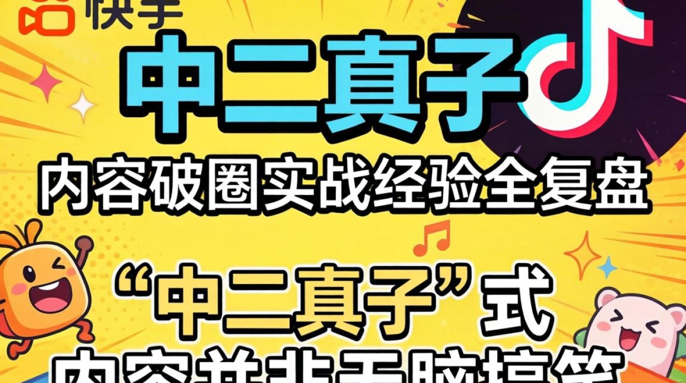 快手中二真子如何从零开始做TikTok内容创作