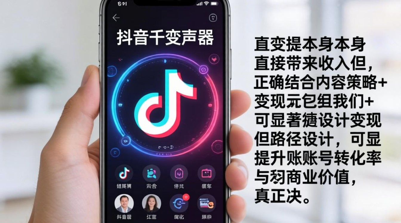 抖音变声器怎么用才能持续变现